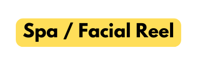 Spa Facial Reel